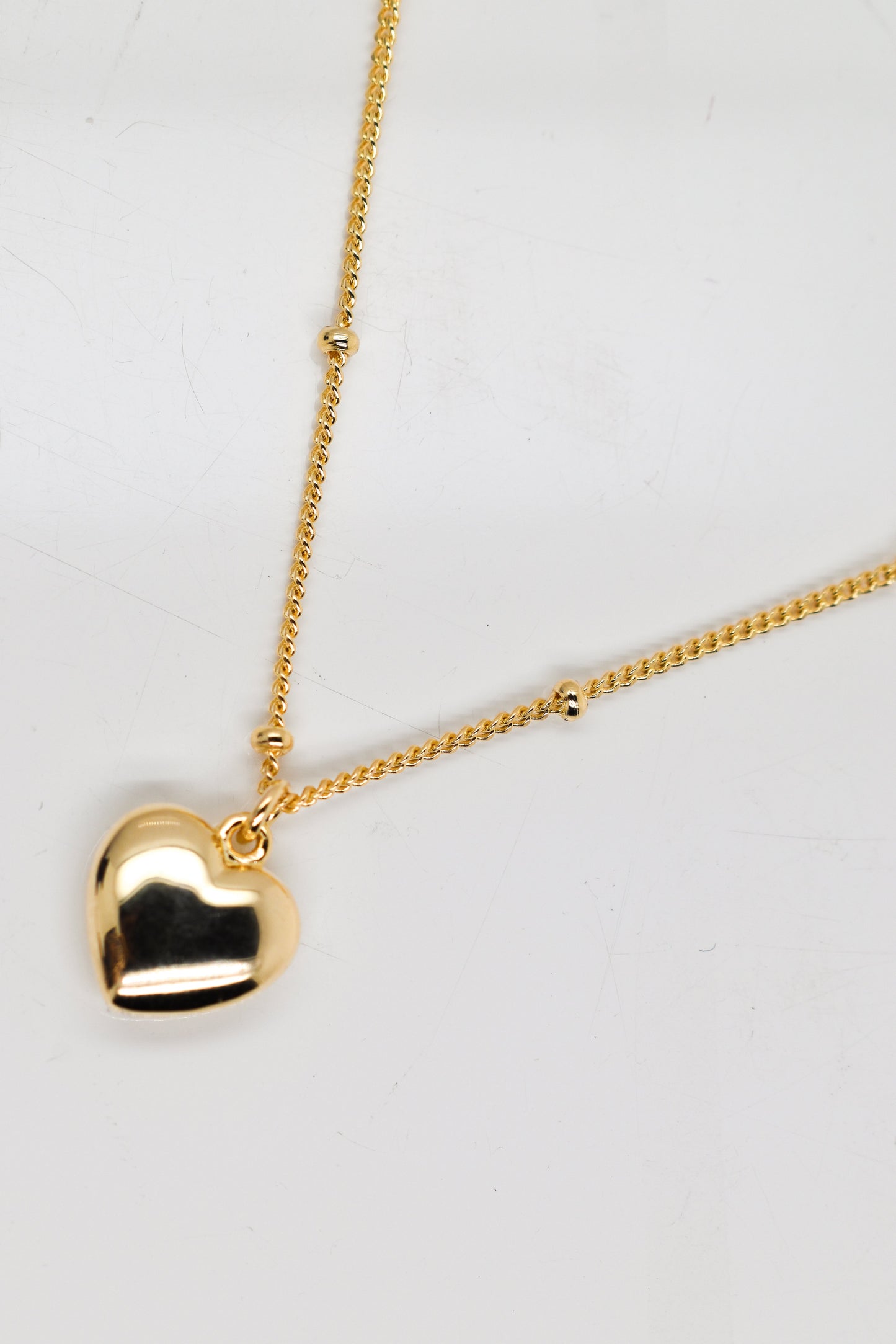 Heart of Gold Necklace in Gold Perfection London