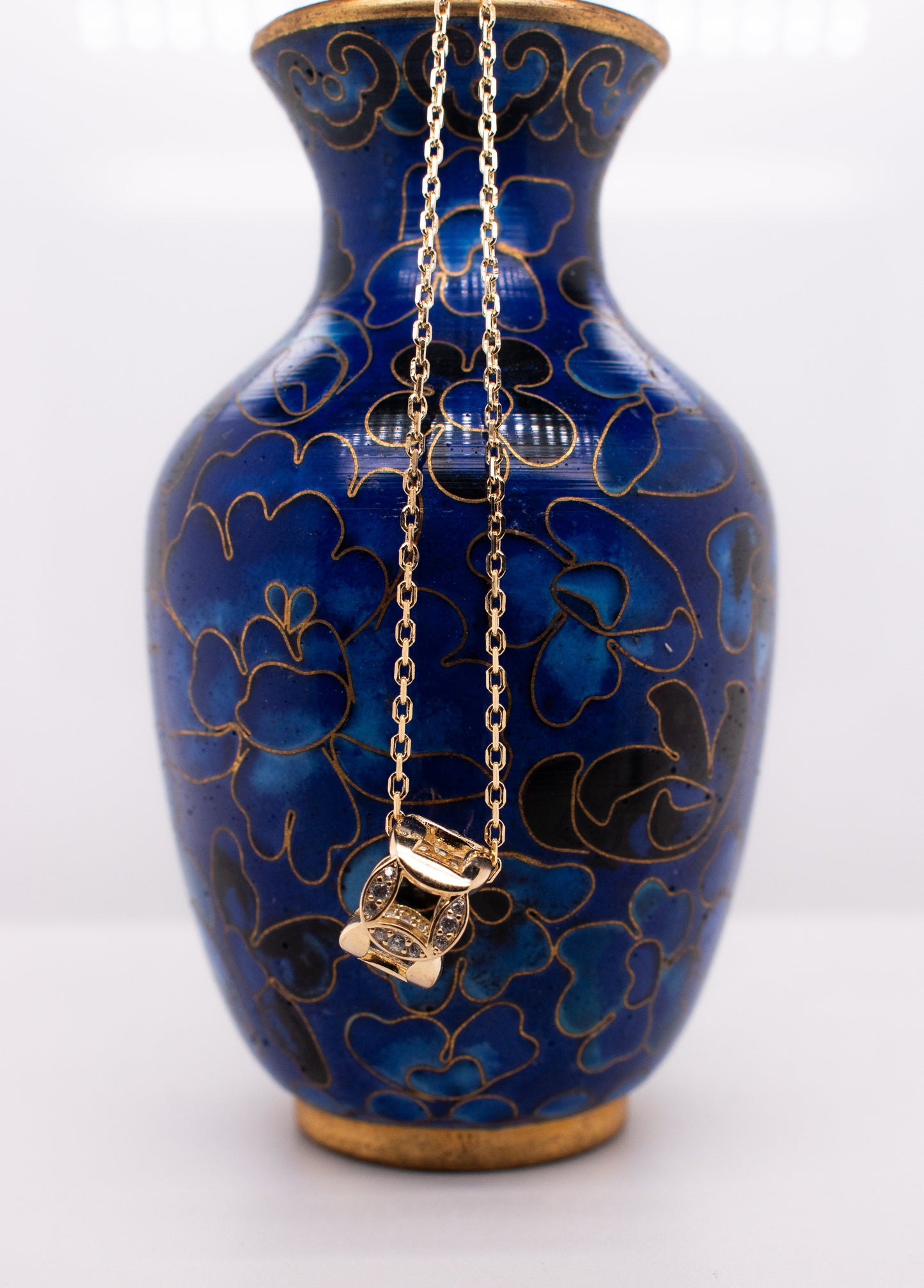 Woven Chain Necklace in Gold Perfection London