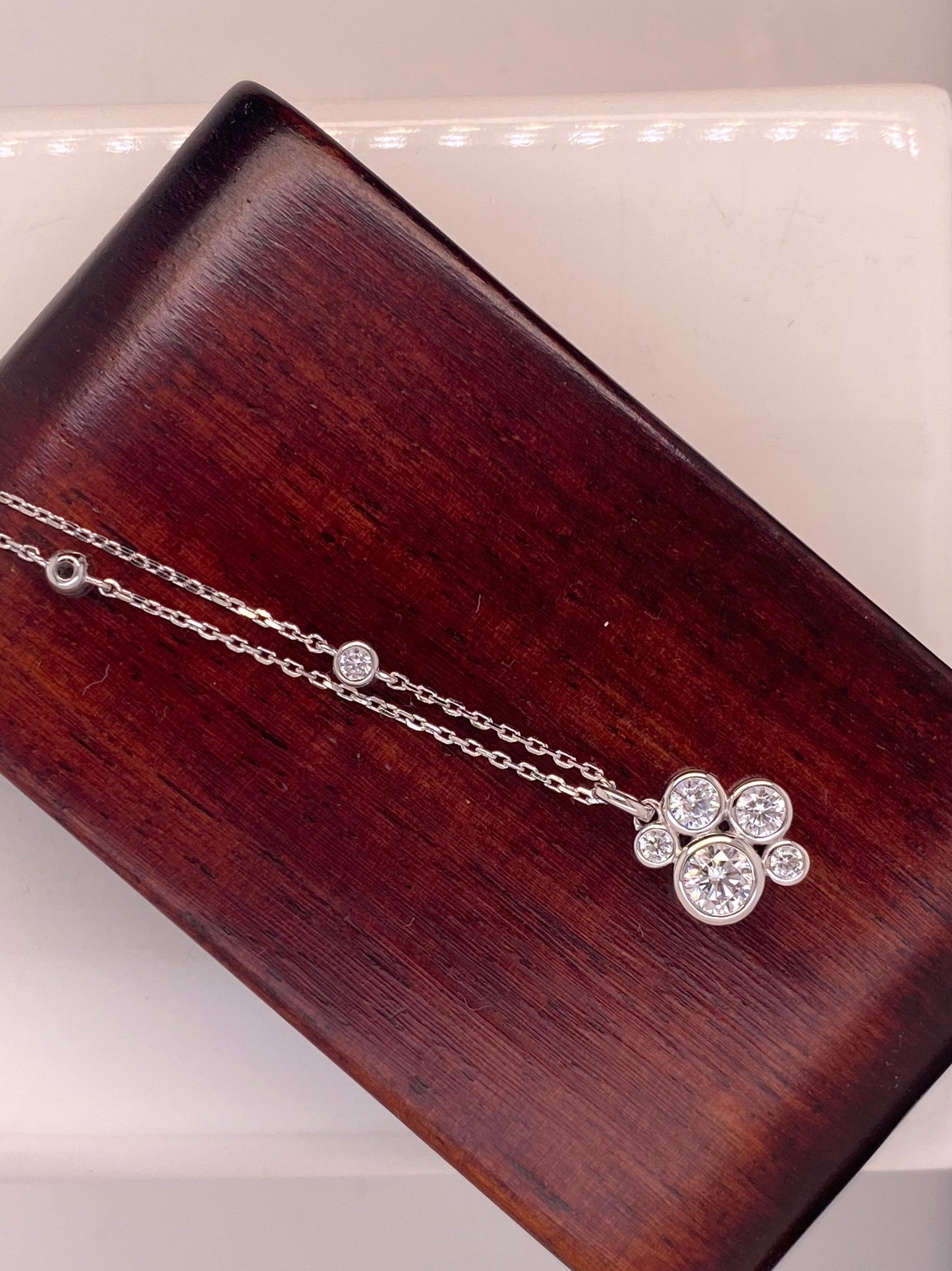 'X' Bubble Necklace Perfection London