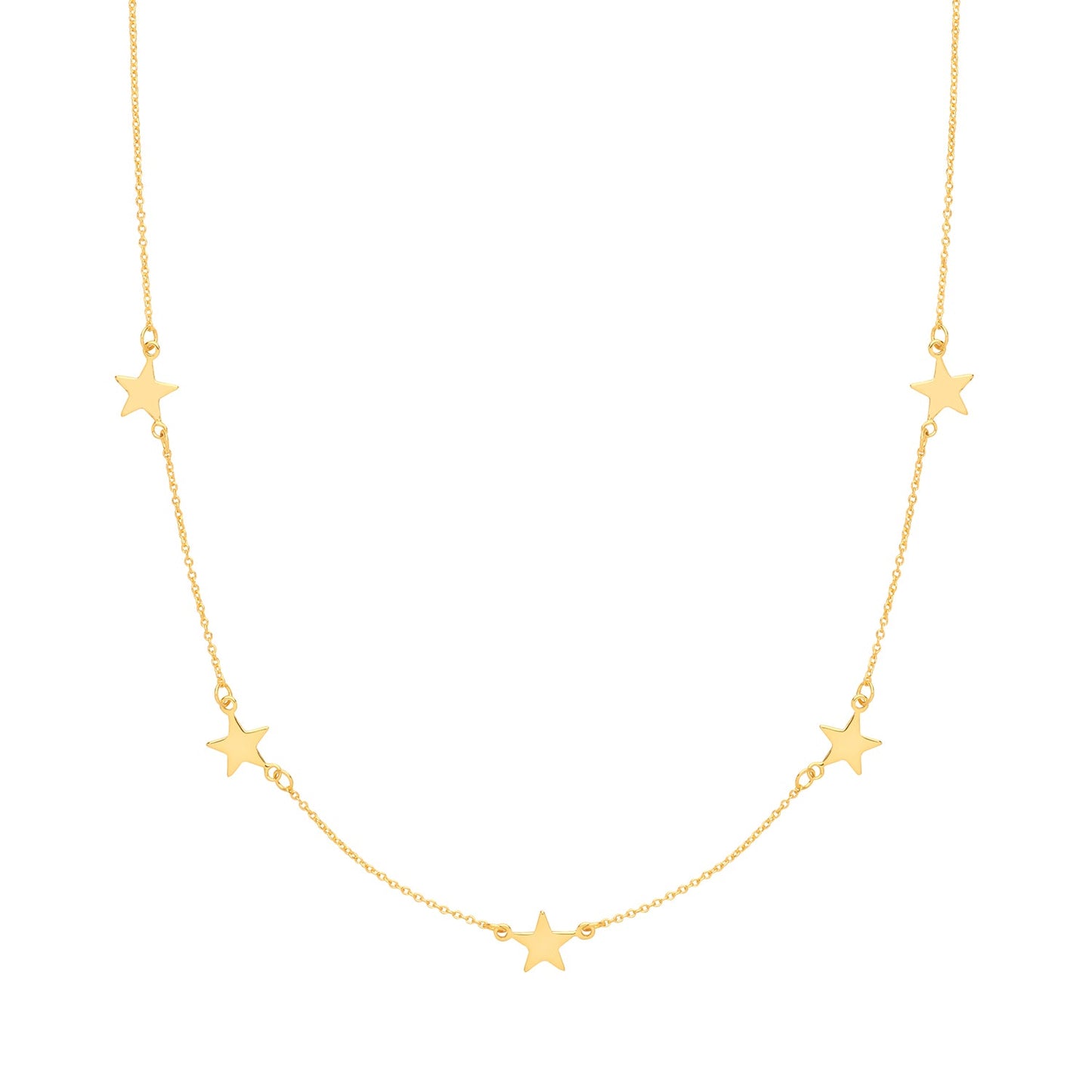 All The Stars Necklace in Gold Perfection London