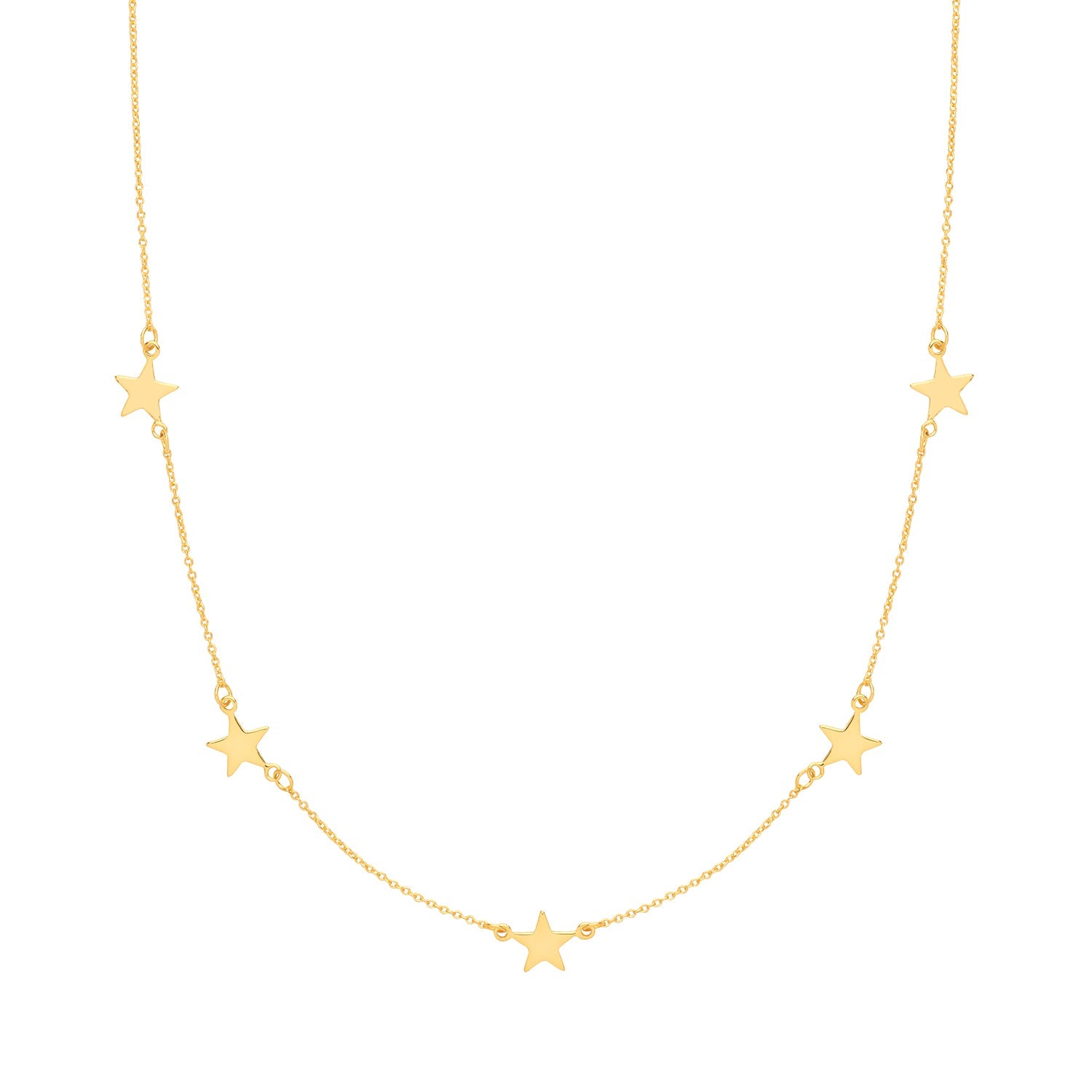 All The Stars Necklace in Gold Perfection London