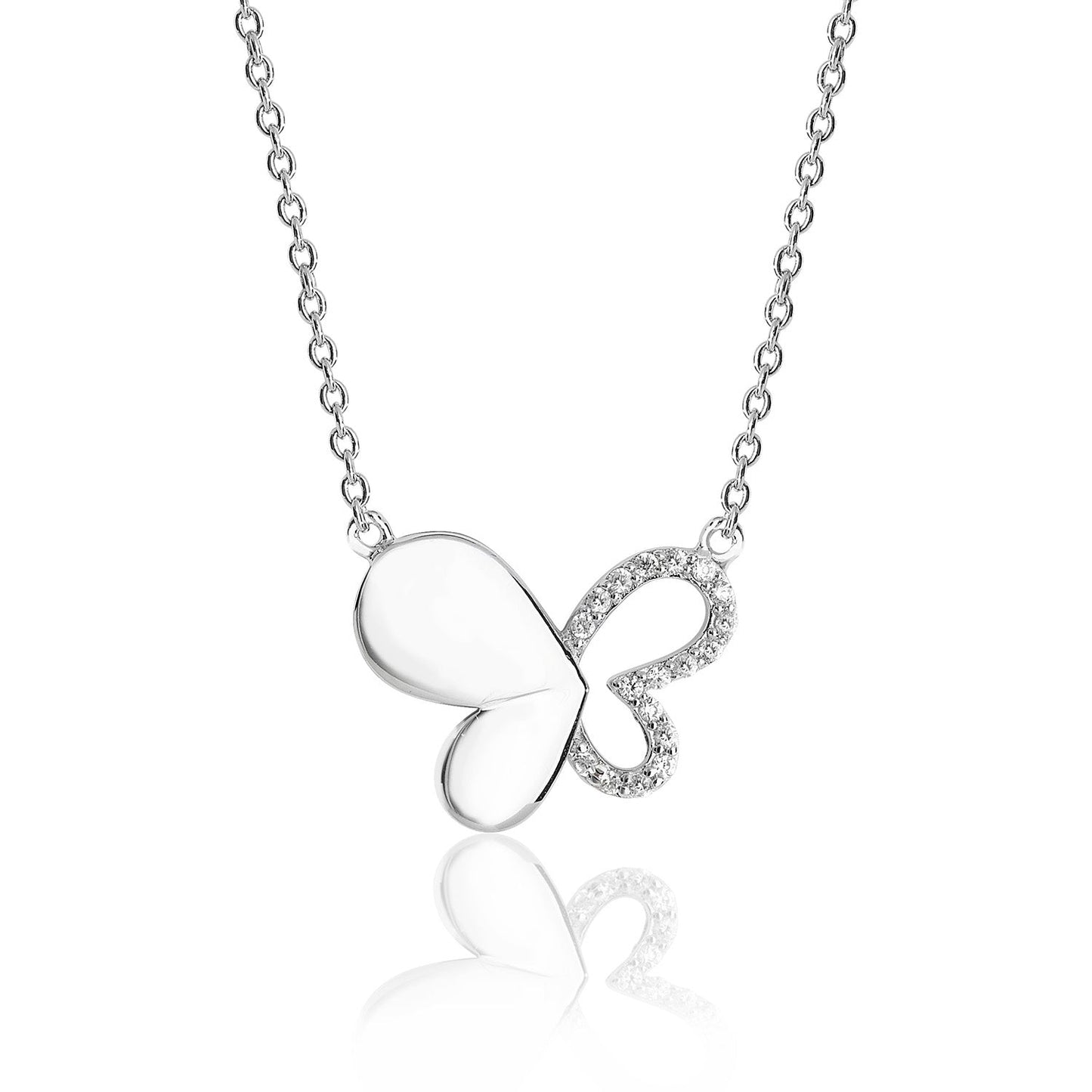 Fluttery Butterfly Necklace Perfection London