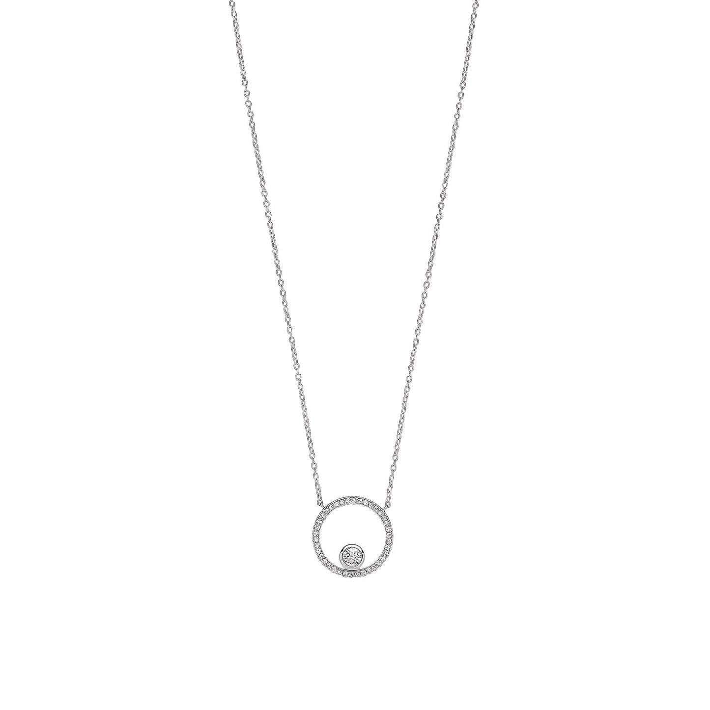 Halo Crystal Necklace Perfection London