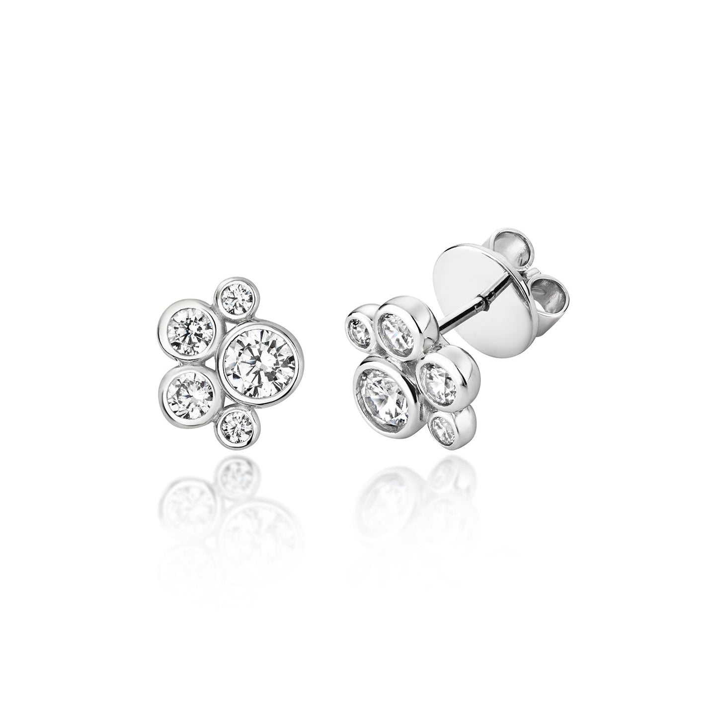 'X' Bubble Earrings Perfection London