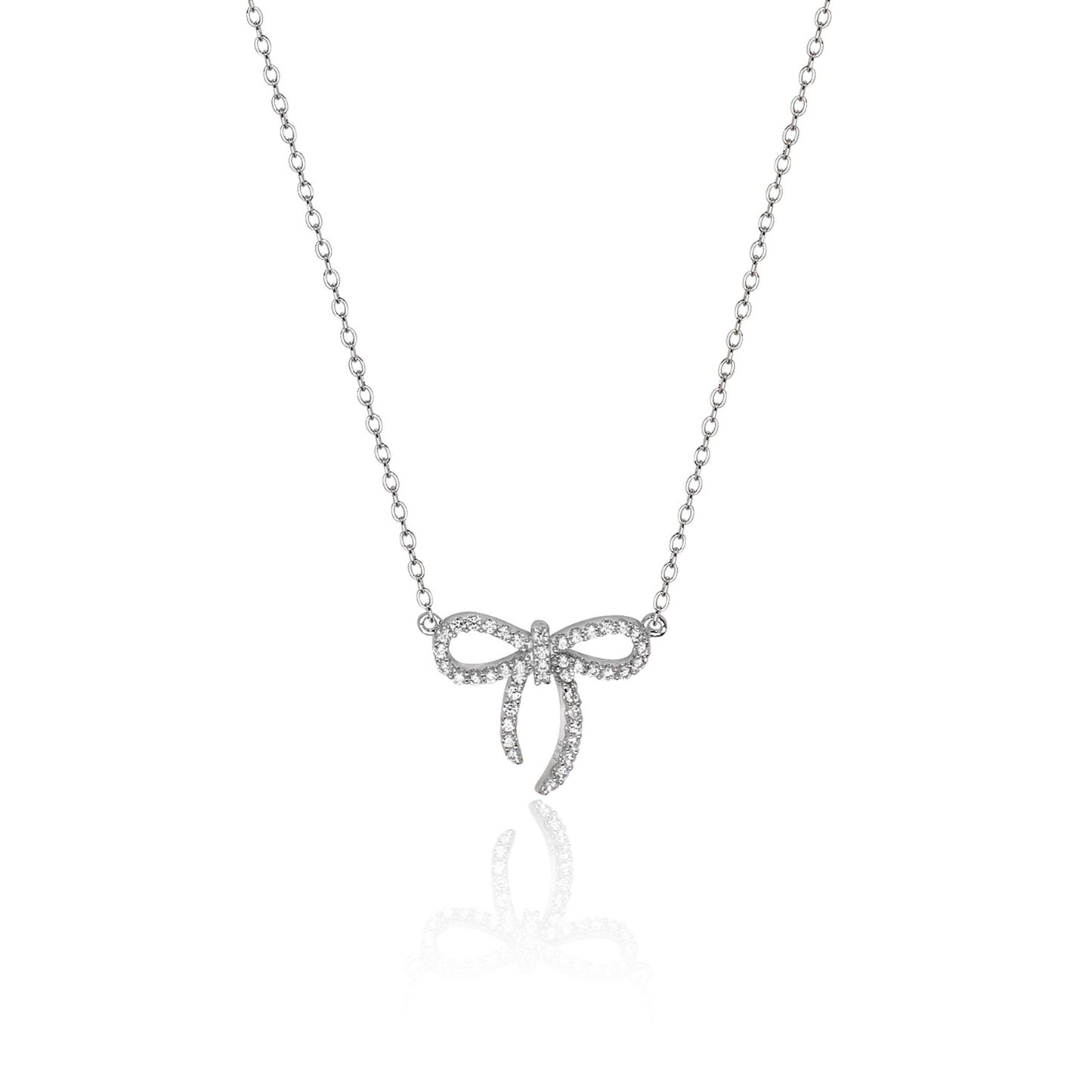 Dainty Bow Necklace