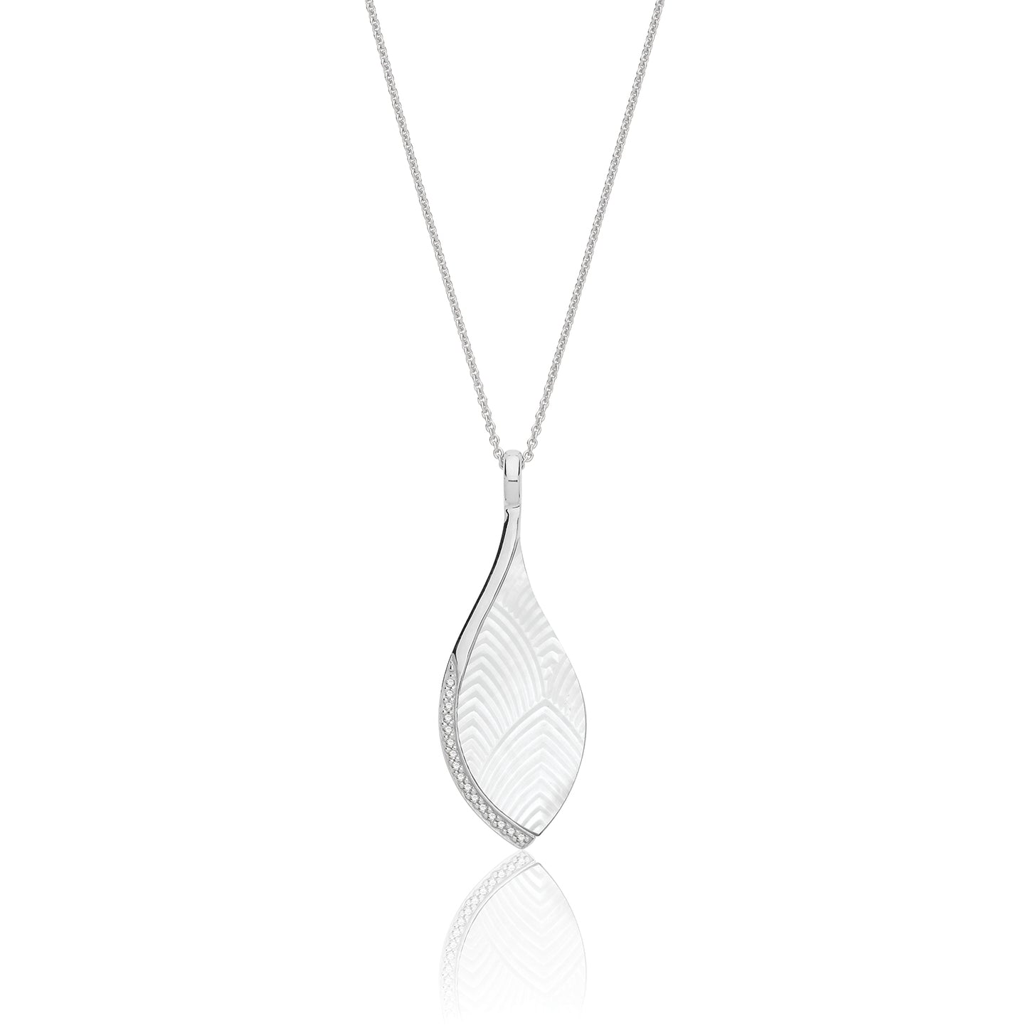 Half Moon Mother of Pearl Necklace