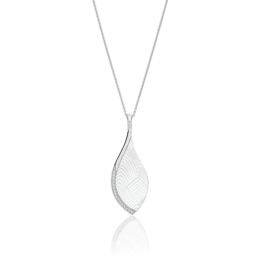 Half Moon Mother of Pearl Necklace