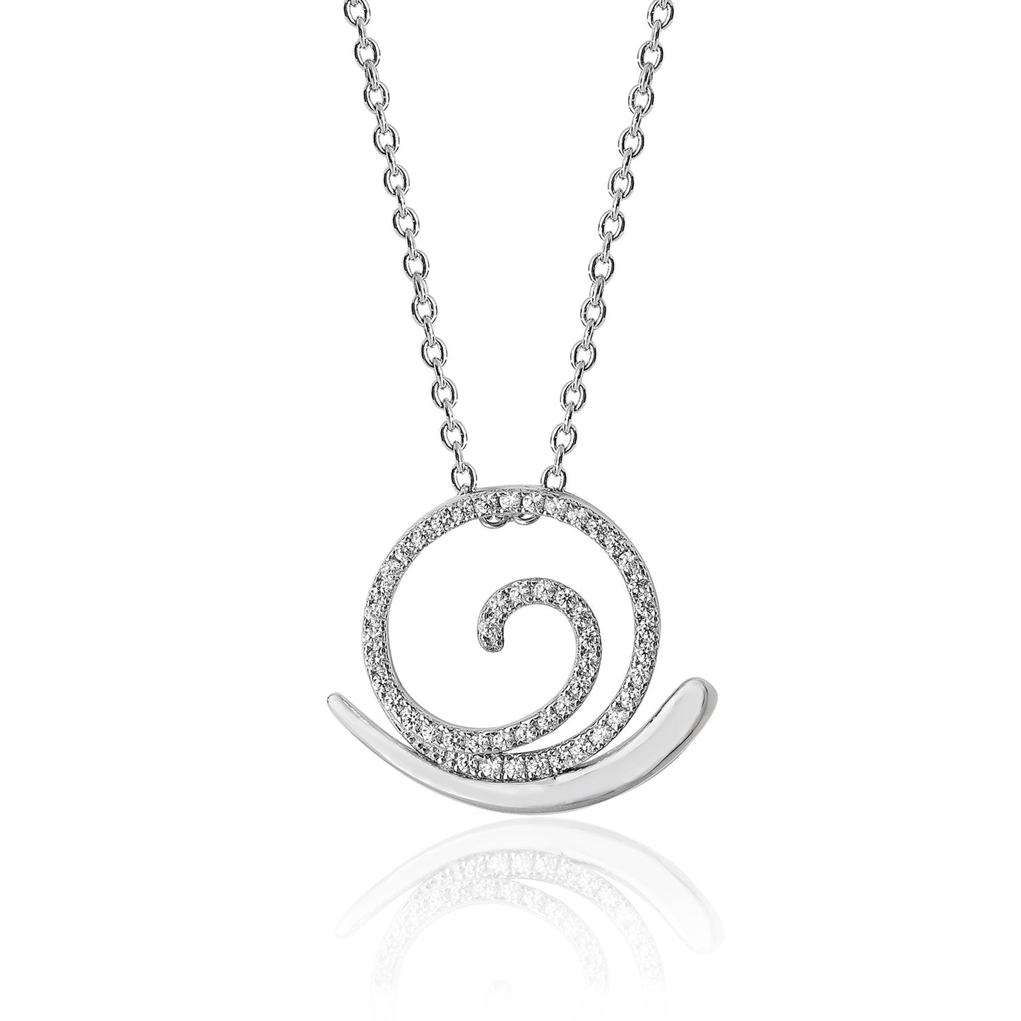 Open Snail Necklace